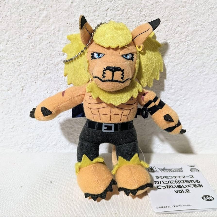 デジモンテイマーズ カバンに付けられるでっかいぬいぐるみ vol1、vol2 デジモンテイマーズ カバンに付けられるでっかいぬいぐるみvol.2